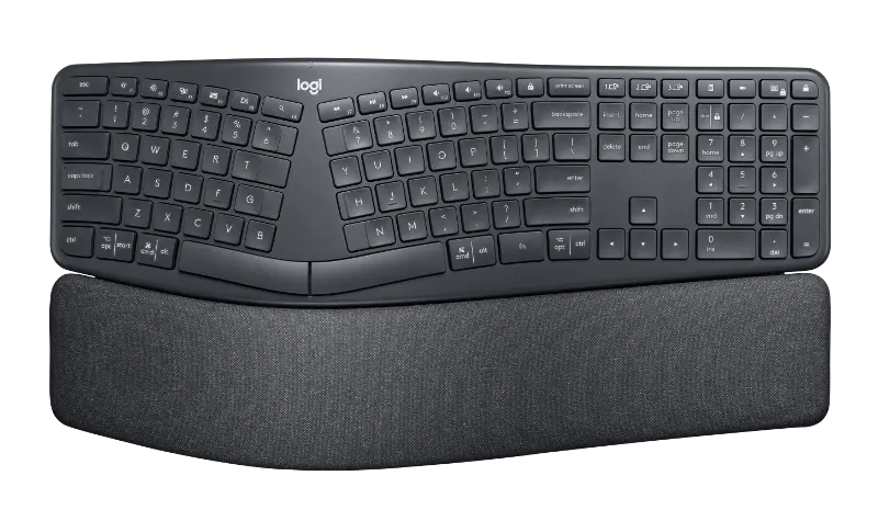 Tipkovnica Logitech K860 Ergo, bežična