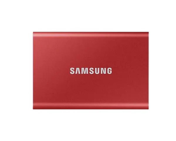 SSD Eksterni 1TB Samsung Portable T7 Metallic Red USB 3.2 MU-PC1T0R/WW