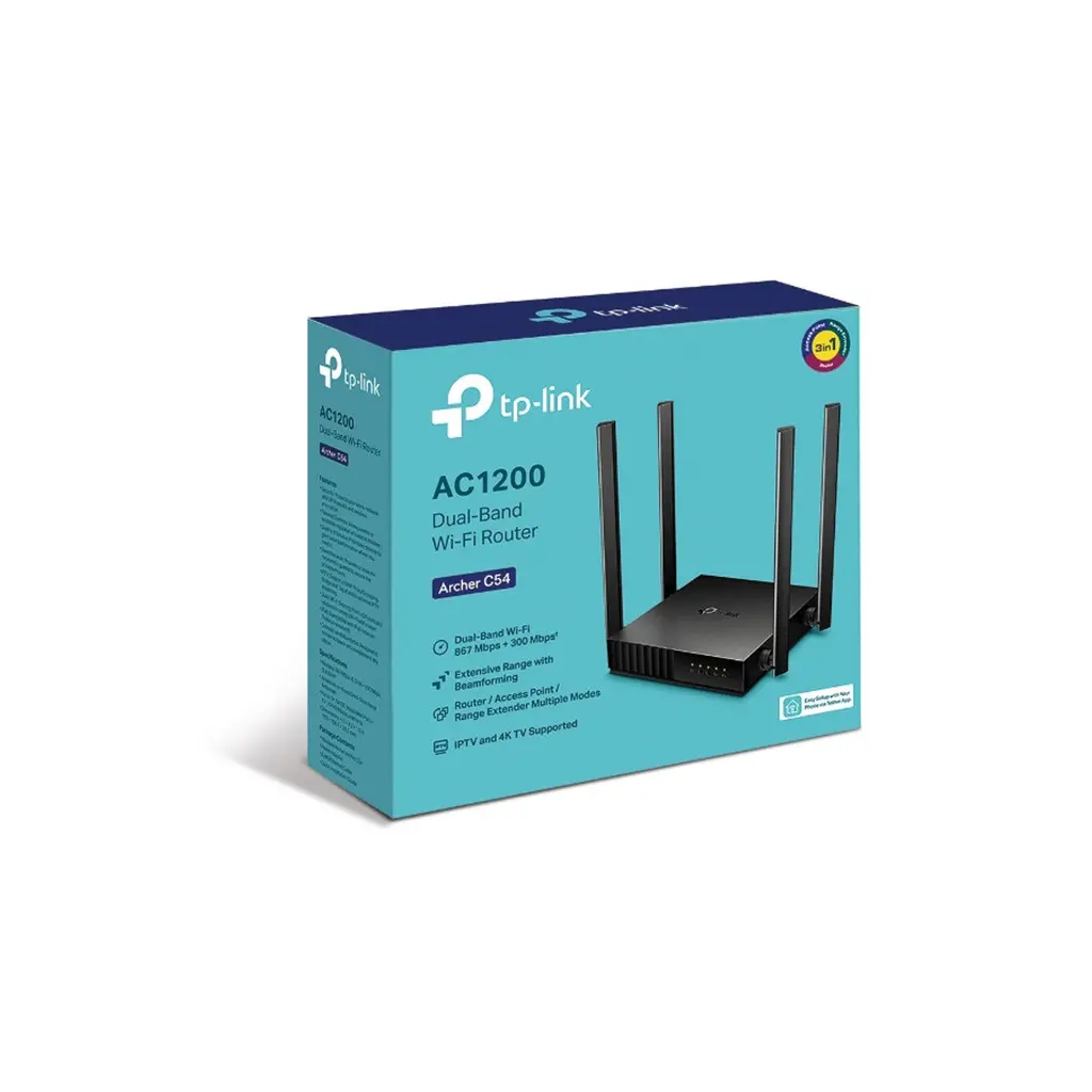 Mrežni router wireless TP-LINK AC1200 Archer C54 (Dual-Band)