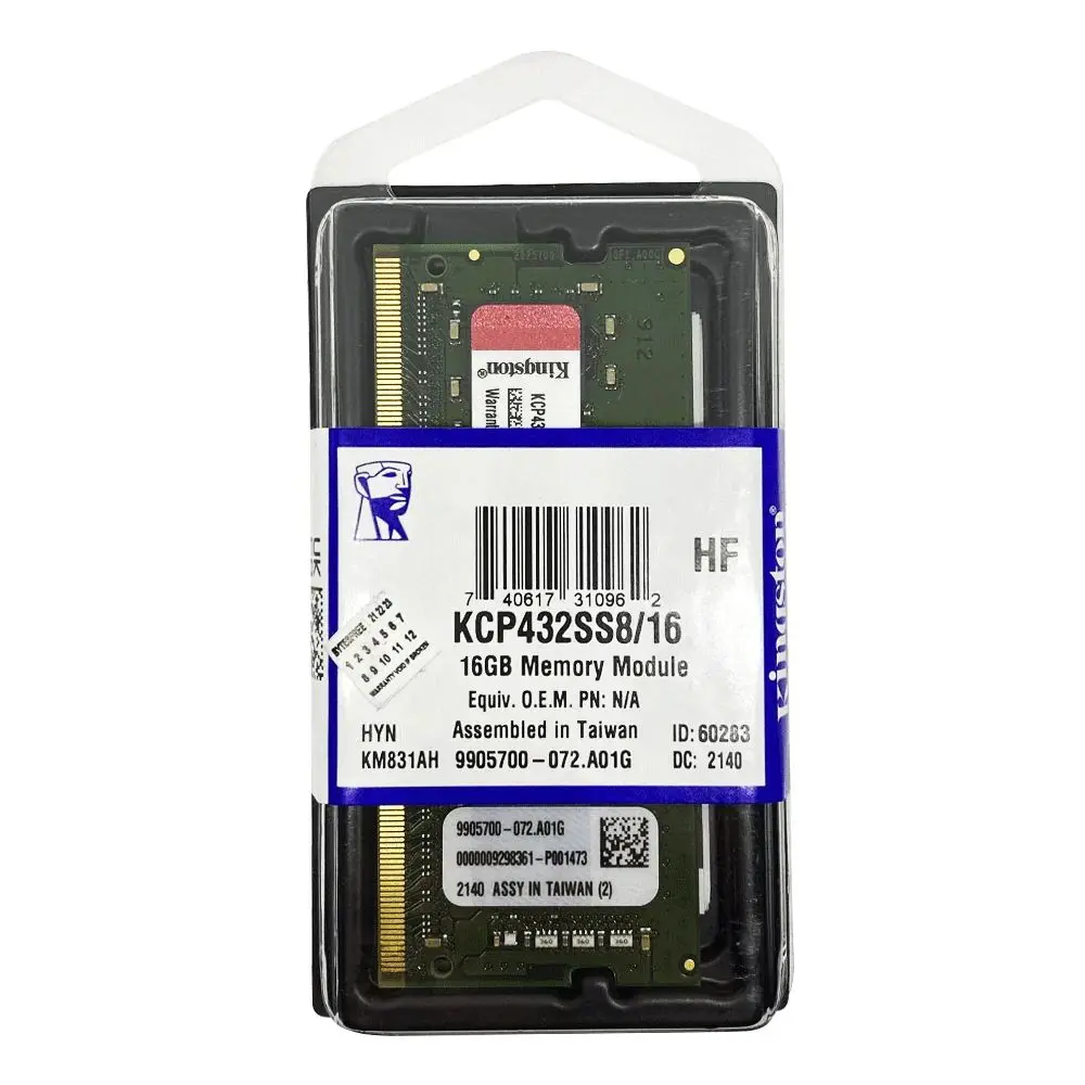 MEM BR SOD DDR4 16GB 3200MHz Non ECC KIN