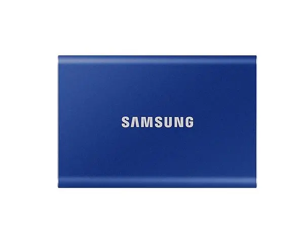 SSD Eksterni 2TB Samsung Portable T7 Indigo Blue USB 3.2 MU-PC2T0H/WW