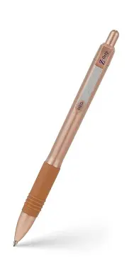 Olovka kemijska  Zebra Z-Grip smooth Rose Gold 1,0 plavi ispis