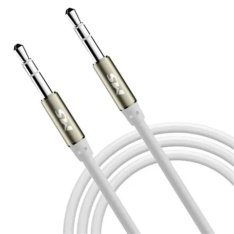 MS CABLE 3.5mm -> 3.5mm, 2m, srebrni