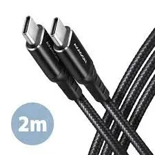 CC USB CM 2.0 <> USB CM, 2,0 m, Crna, HQ, BUCM-CM20AB