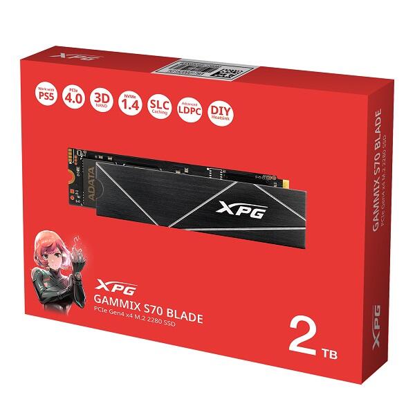 SSD 2TB AD XPG S70 PCIe M.2 NVMe