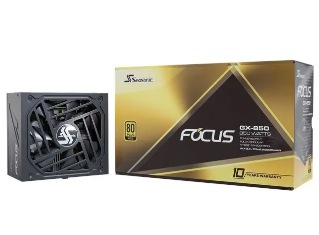 NAPAJANJE Seasonic FOCUS GX-850 ATX 3.0, 80 Plus Gold