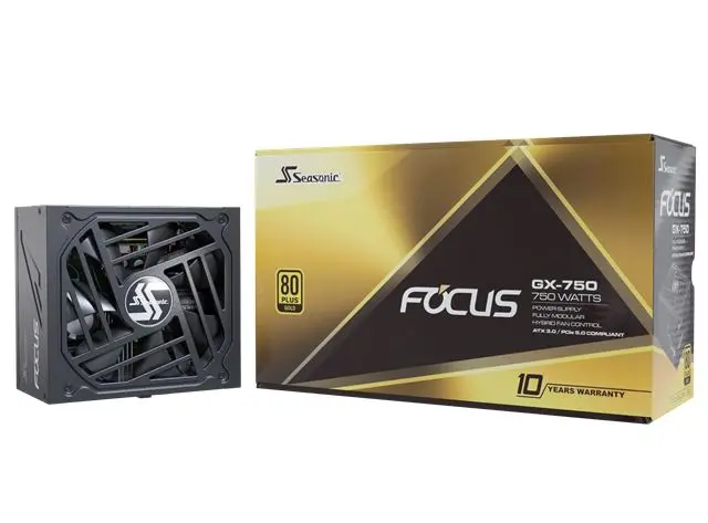 NAPAJANJE Seasonic FOCUS GX-750 ATX 3.0, 80 Plus Gold