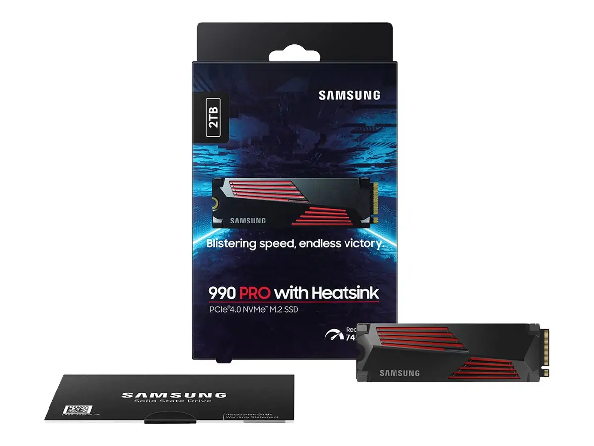 SSD 2TB Samsung 990 PRO M.2 NVMe + HS MZ-V9P2T0CW