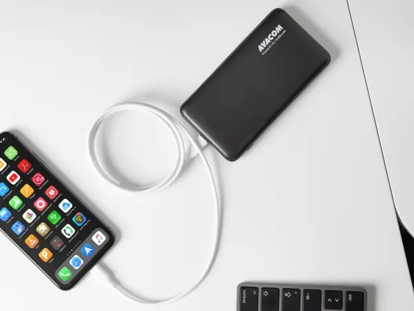 Avacom kabel MFIC-120W,USB C-Light.,MFI,120mm,bij.