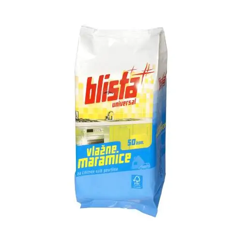 SAN. Maramice univerzalne vlažne za održavanje svih površina Blista 50/1