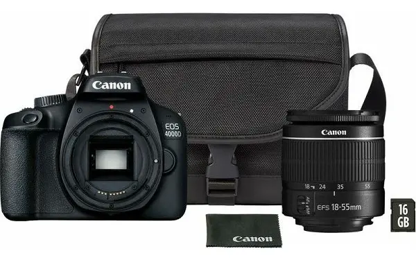 Canon EOS 2000D + 18-55mm IS 16GB - SB130 kit