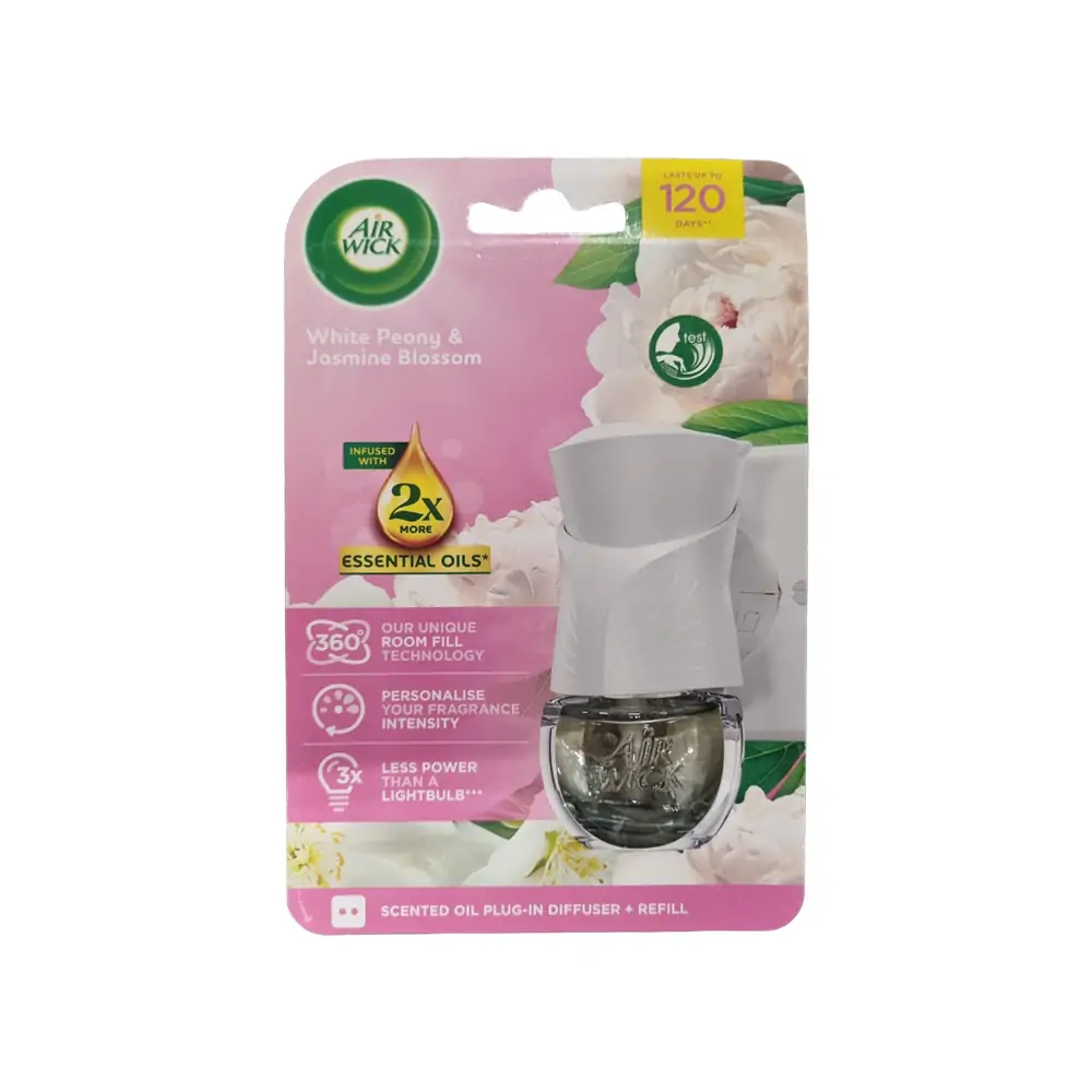 SAN. Osvježivač prostora električni micro Airwick s refilom 19ml White Magnolia