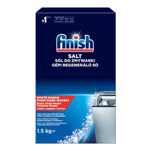 SAN. Sol za perilicu posuđa Calgonit Finish 1,5kg
