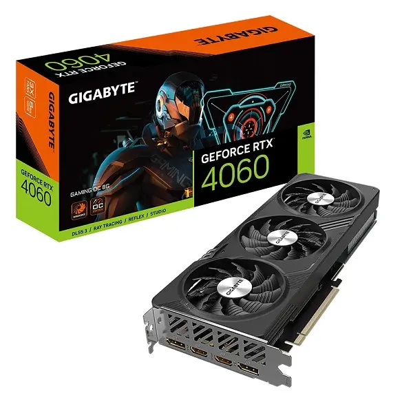 Gigabyte GF RTX4060 GAMING OC, 8GB GDDR6