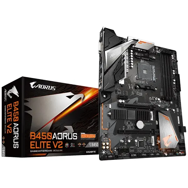 Gigabyte GA-B450 Aorus Elite V2, AM4, ATX