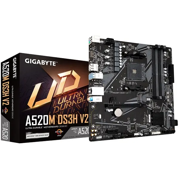 Gigabyte GA-A520M-DS3H V2,AM4,S3, U3, mATX