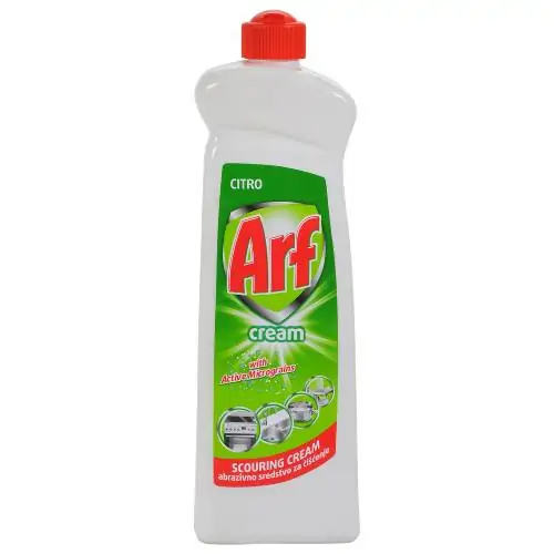 SAN. Sredstvo za čišćenje abraziv tekući 400ml Arf cream citro