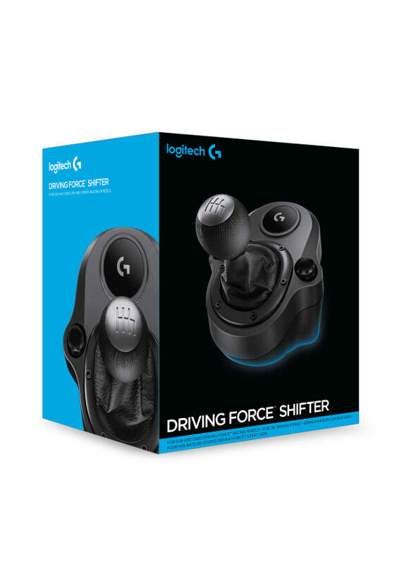 Logitech Driving Force mjenjač za volan, crna