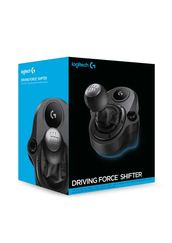 Logitech Driving Force mjenjač za volan, crna