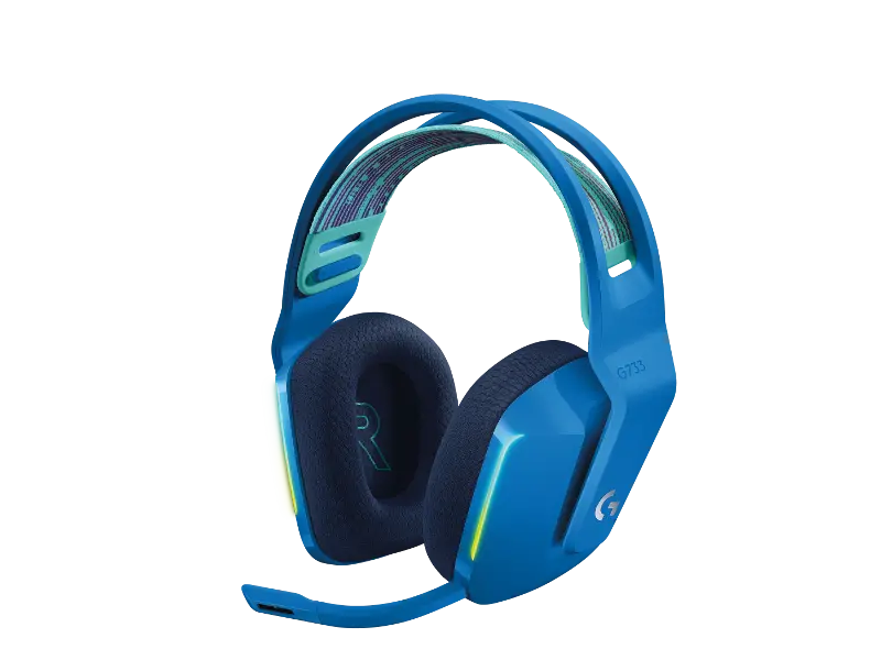 Logitech G733 gaming slušalice s mikrofonom, plava