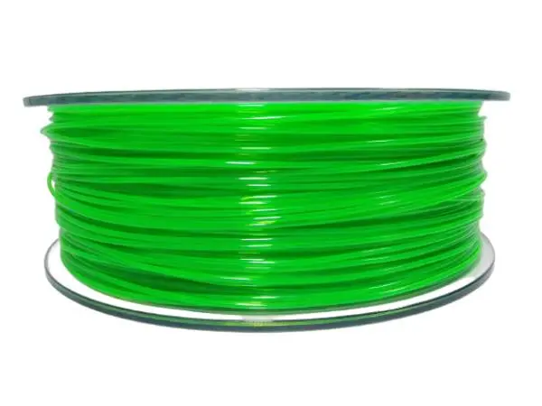 PET-G filament 1.75 mm, 1 kg, transparent green