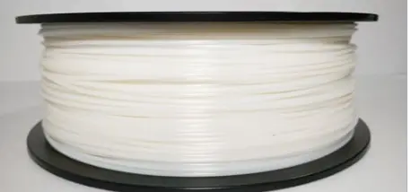 PLA filament 1.75 mm, 1 kg, pearl white