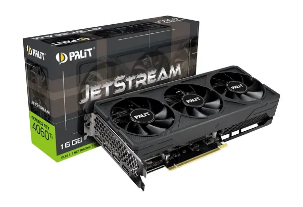 Palit GF RTX4060Ti JetStream, 16GB GDDR6