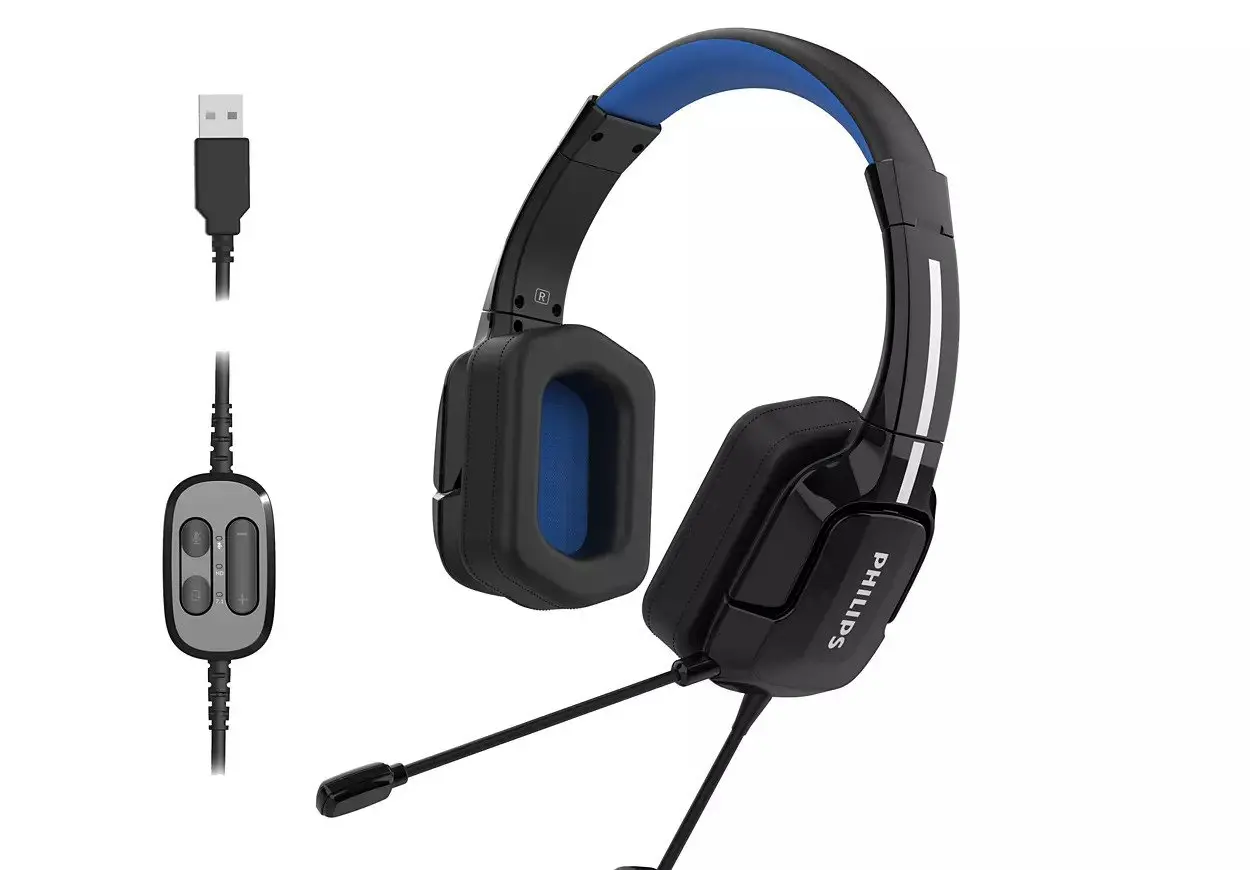 Philips Gaming slušalice TAGH401BL