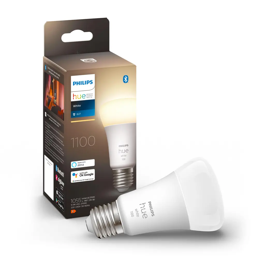 Philips HUE žarulja, bijel, E27, bluetooth, A67