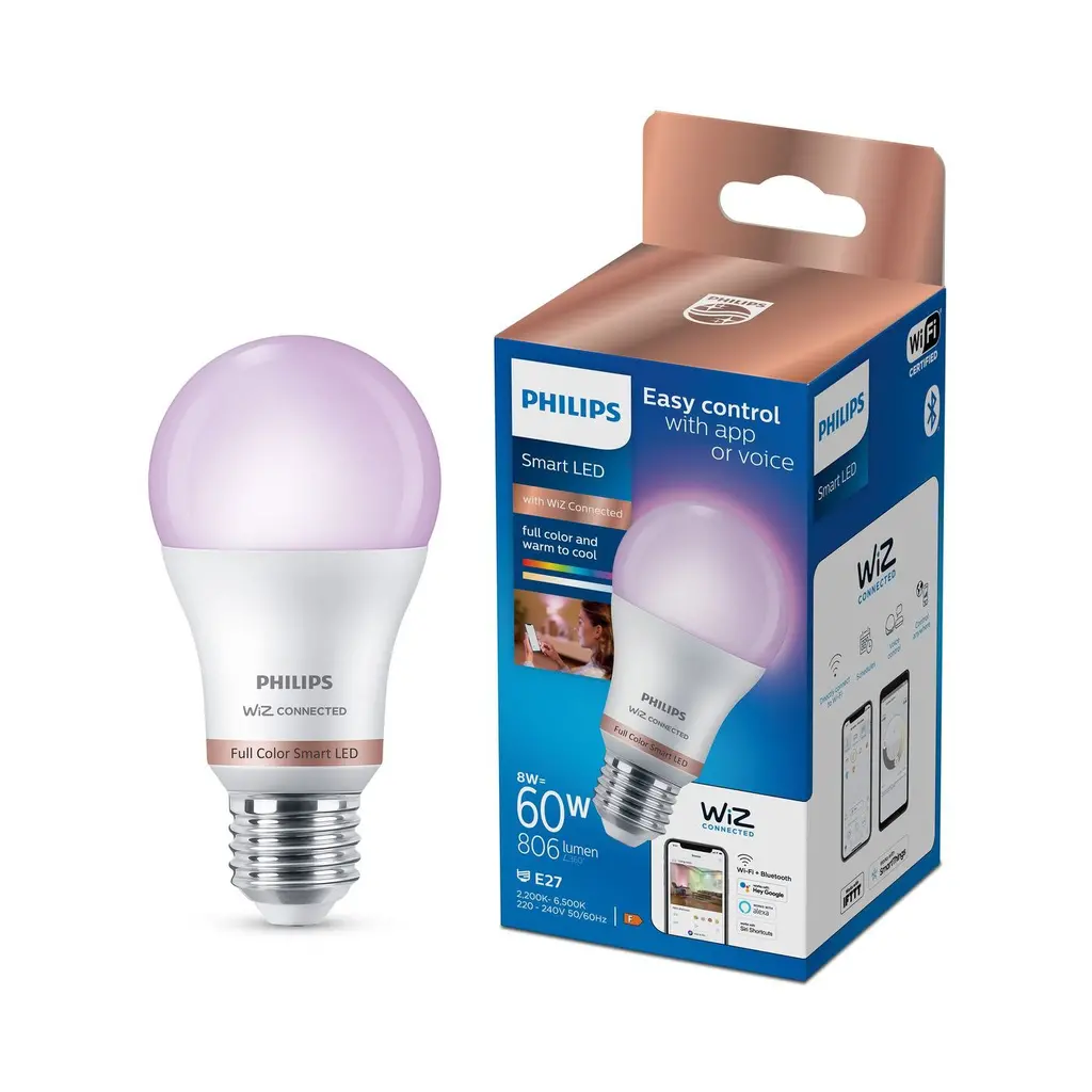 Philips Wiz stalak, 60x E27, 75W, boja, WiFi