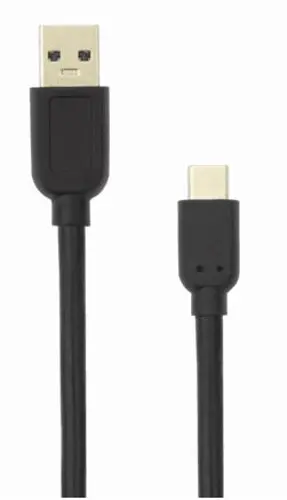 SBOX kabel USB 3.0 - USB tip C, 1m, crni, 3 kom