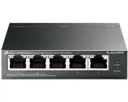 TP-Link TL-SG105PE, PoE 5-port GbE switch, metalno