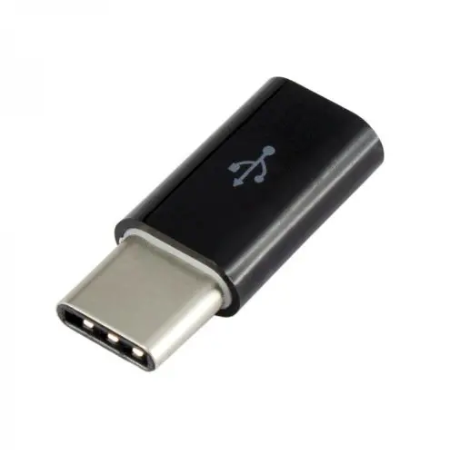 SBOX adapter micro USB ženski-type C muški crni