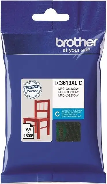 Tinta BROTHER LC-3619XL Cyan