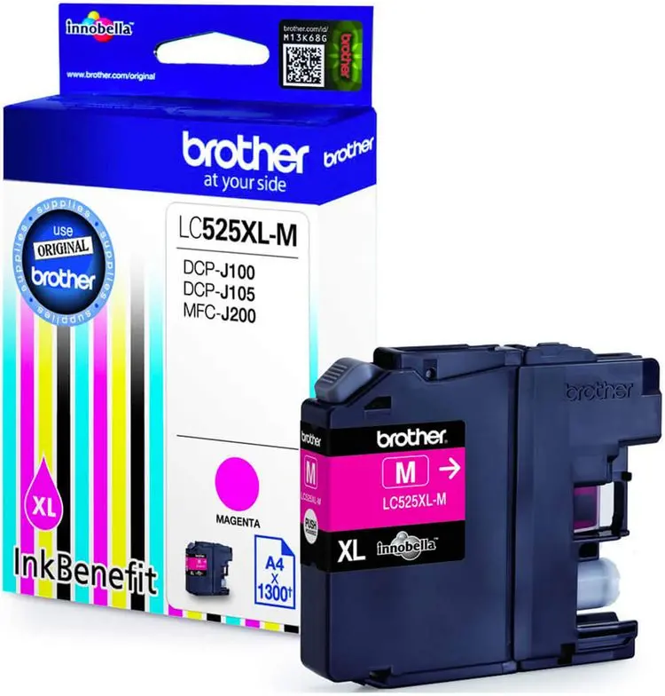 Tinta BROTHER LC-525XL Magenta