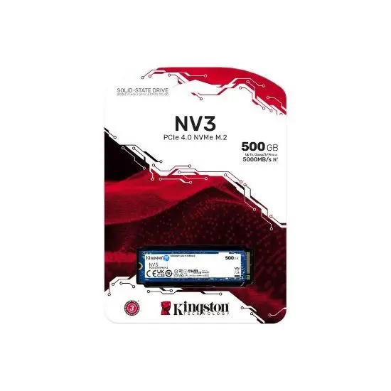SSD 500GB KIN NV3 PCIe M.2 2280 NVMe SNV3S/500G