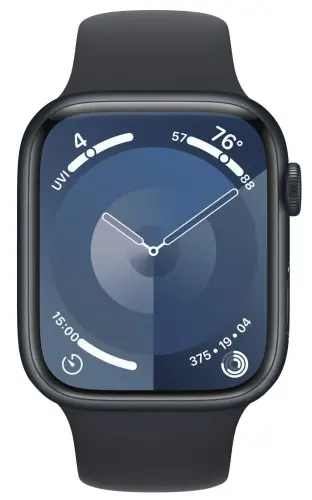 Smart watch APPLE SERIES 9 GPS, 45mm Midnight Aluminium