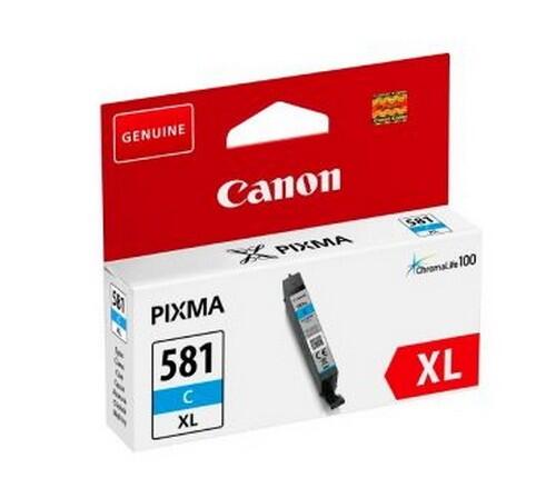 Tinta CANON CLI-581 XL Cyan