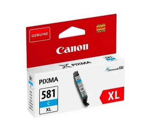 Tinta CANON CLI-581 XL Cyan Tinta CANON CLI-581 XL Cyan