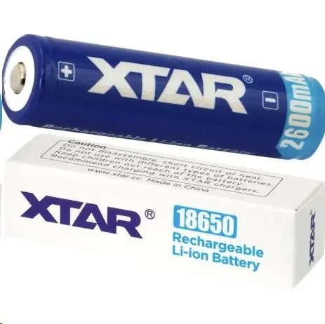 Baterija XTAR 18650 3,7V Li-ion 2600mAh - sa zaštitom