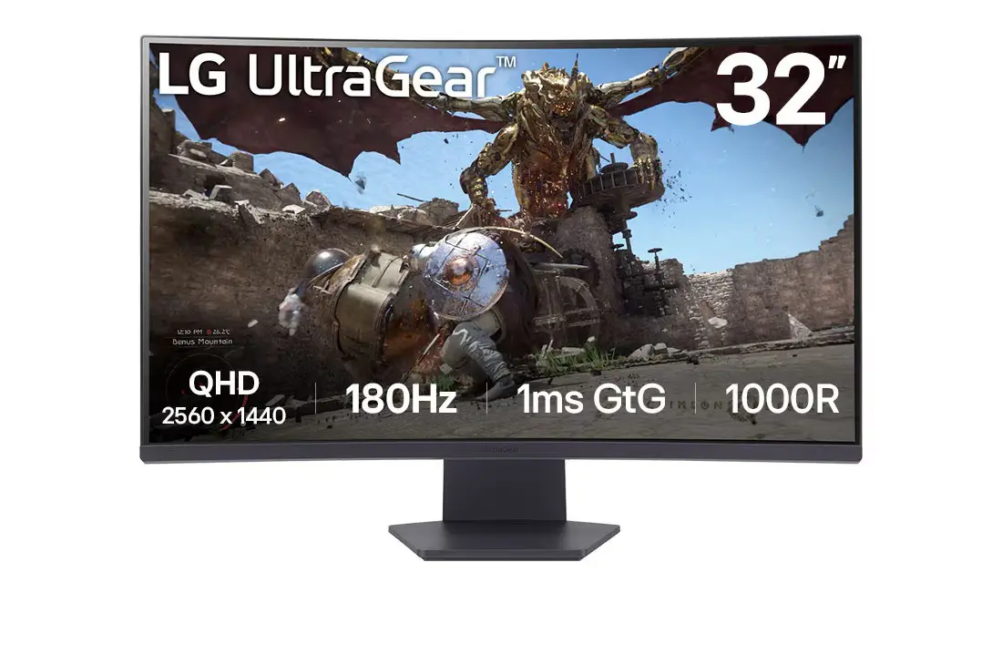 MON 32 LG 32GS60QC-B QHD VA 180Hz