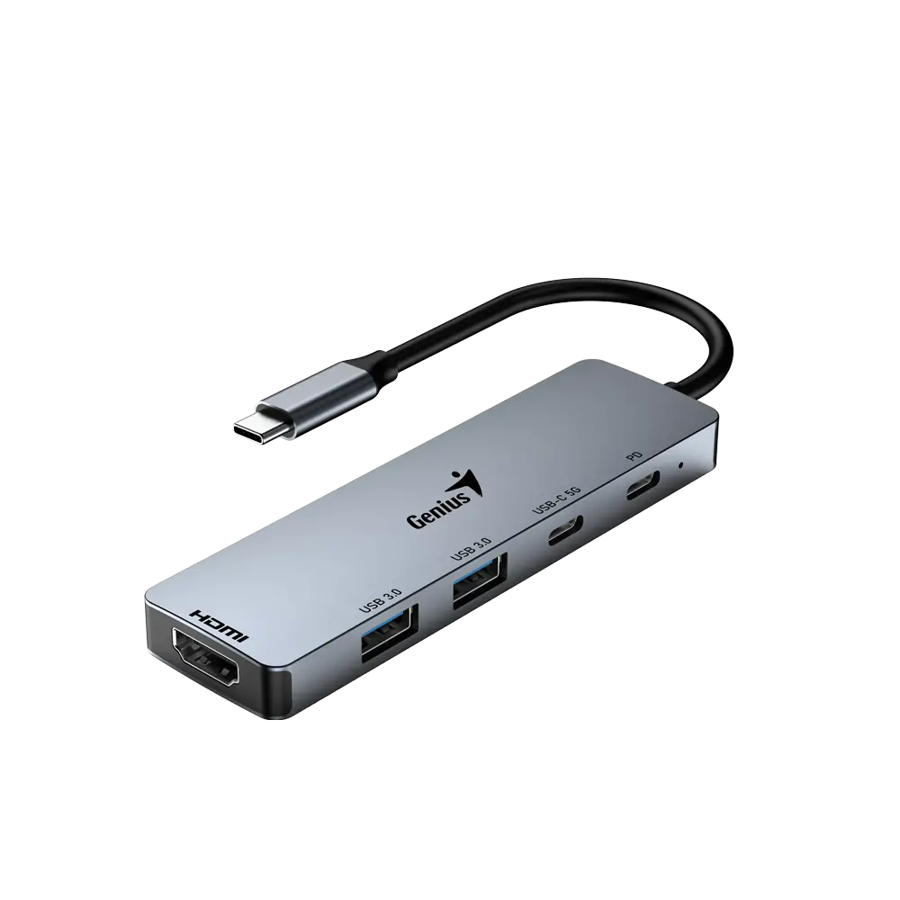 Genius UH-500, 5-u-1 USB hub