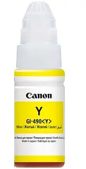 Tinta CANON GI-490Y Yellow