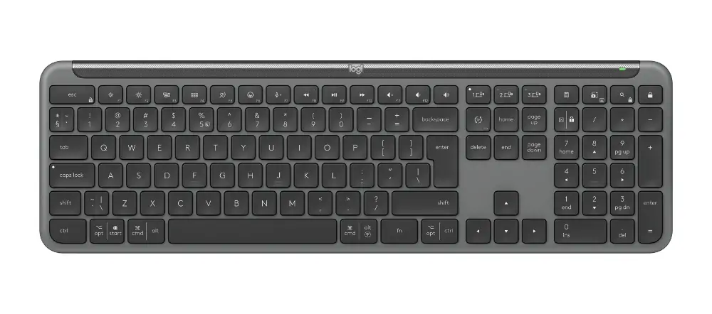 Logitech K950 bežična tipkovnica, crna