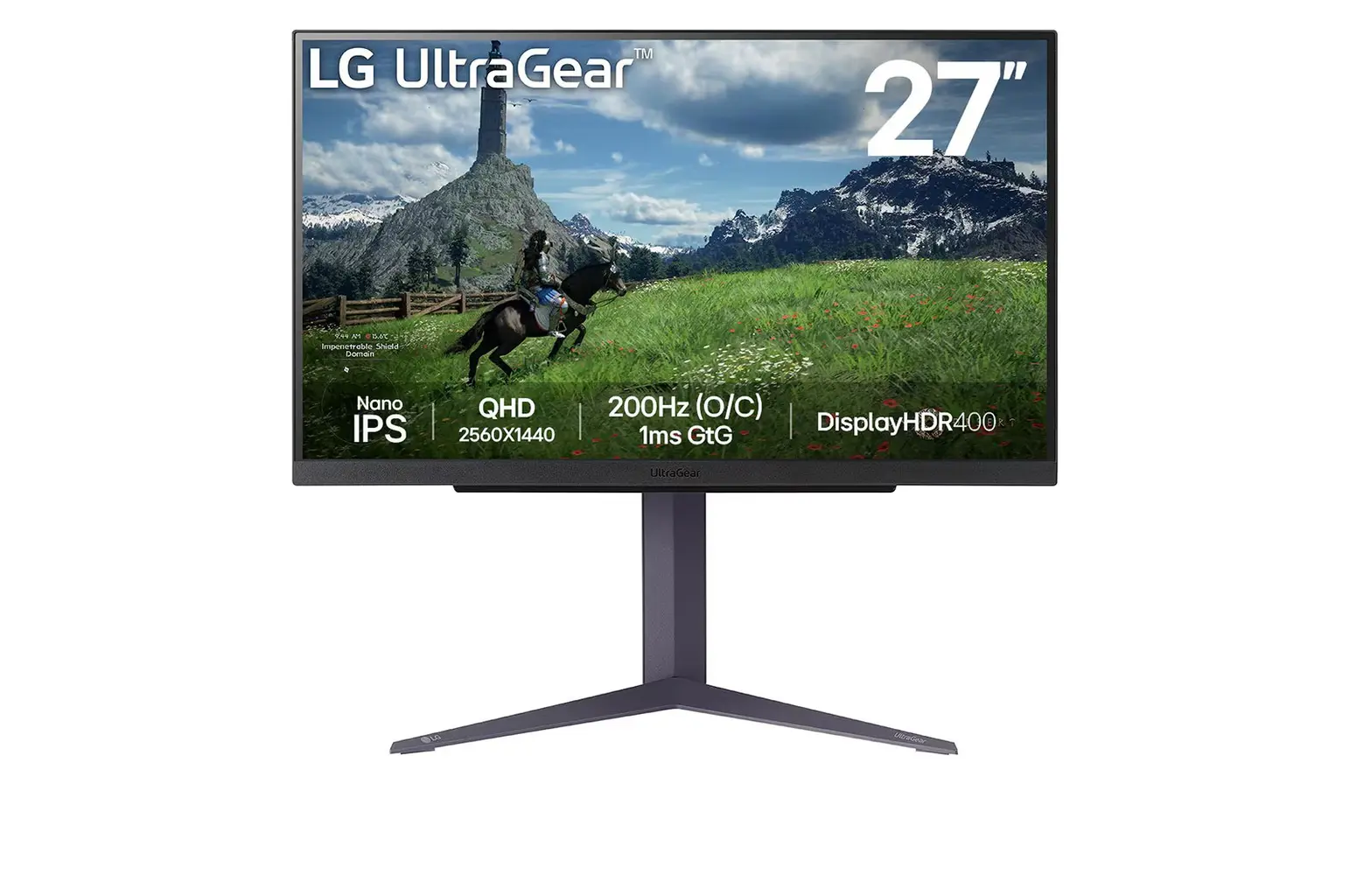 LG 27GS85Q, IPS, QHD, 2xHDMI, DP, USB, 180Hz, 1ms