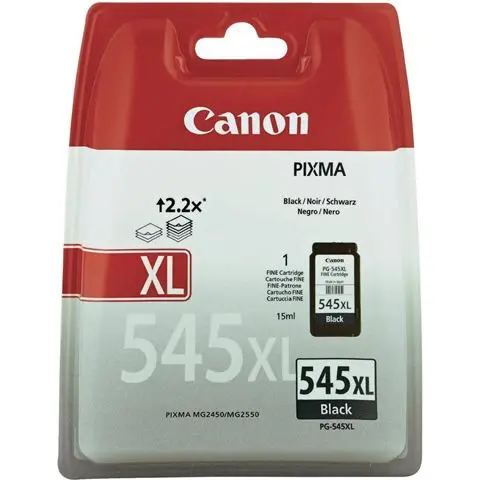 Tinta CANON PG-545XL Black