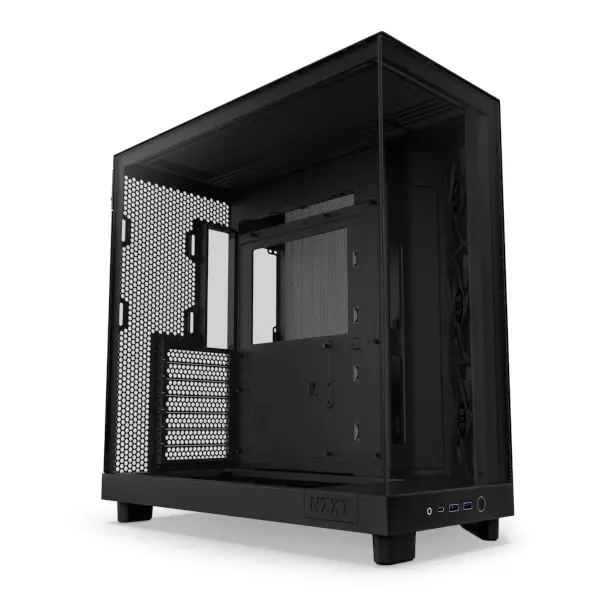 NZXT H6 Flow, crno bez napajanja, ATX