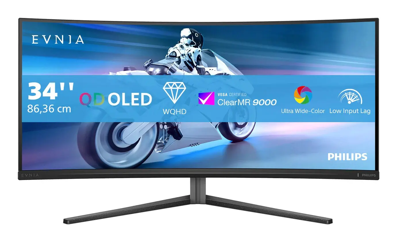 Philips 34" 34M2C6500, QD OLED, 2xHDMI, DP, 175Hz