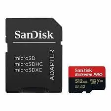 Memorijska kartica SanDisk Extreme Pro microSDXC, A1, V30, U3 512GB