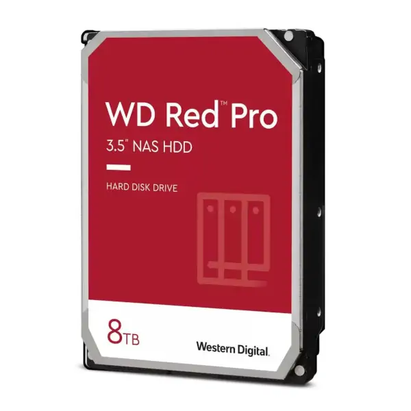 HDD Interni WD Red™ PRO NAS 8TB 3,5" SATA WD8005FFBX